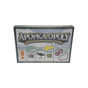 Apopka Opoly Monopoly-Style Board Game Trading Game Celebrating Apopka, Florida